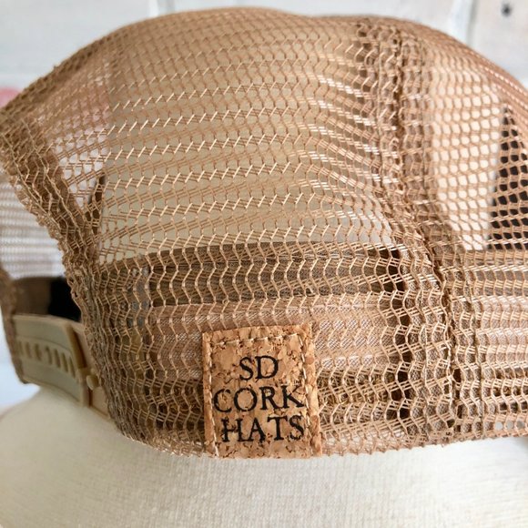 Rock Climber Unisex Cork Snap Back Vegan Hat - Picture 4 of 8